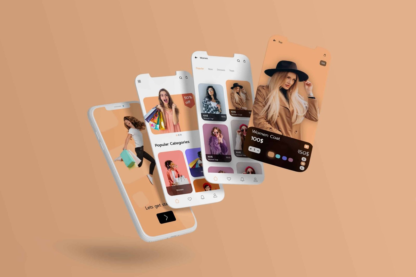 E-commerce mobile app UI Design